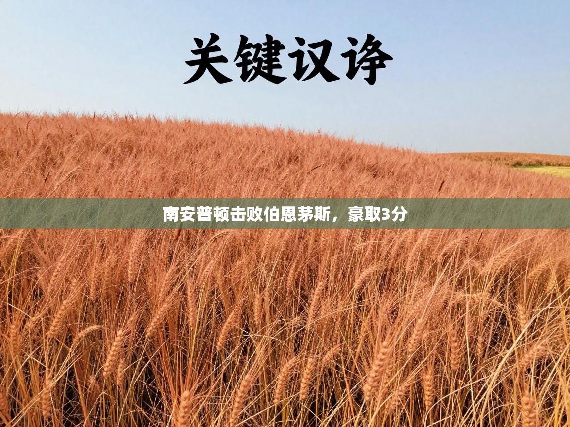 南安普顿击败伯恩茅斯,豪取3分 第2张