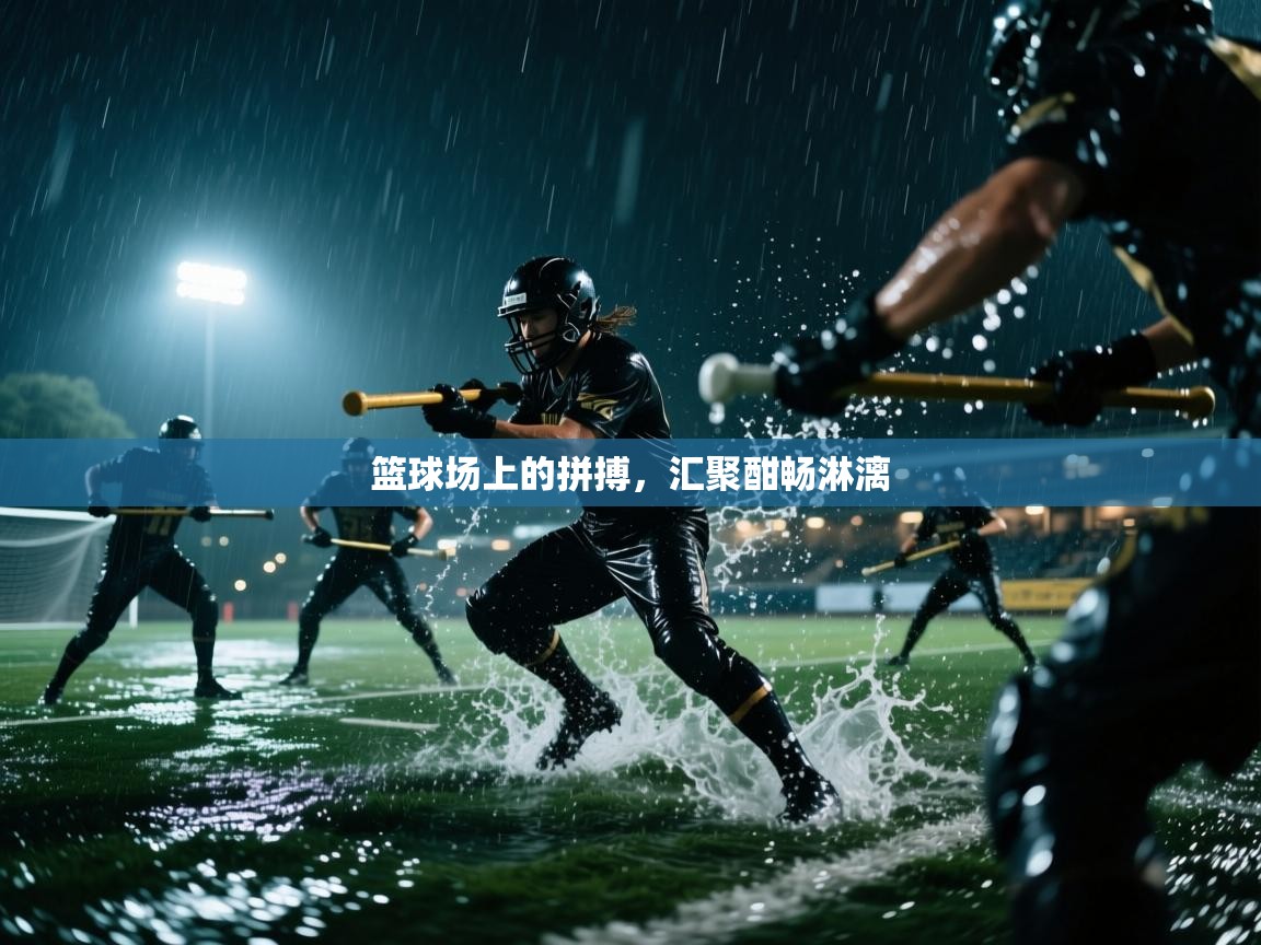 篮球场上的拼搏，汇聚酣畅淋漓  第1张